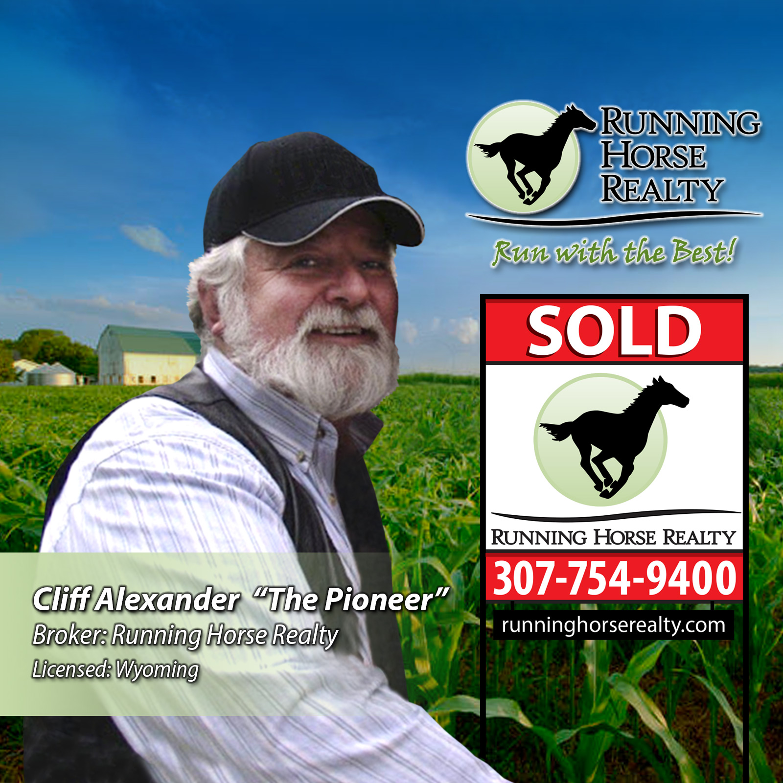 About Cliff Alexander at Running Horse Realty
