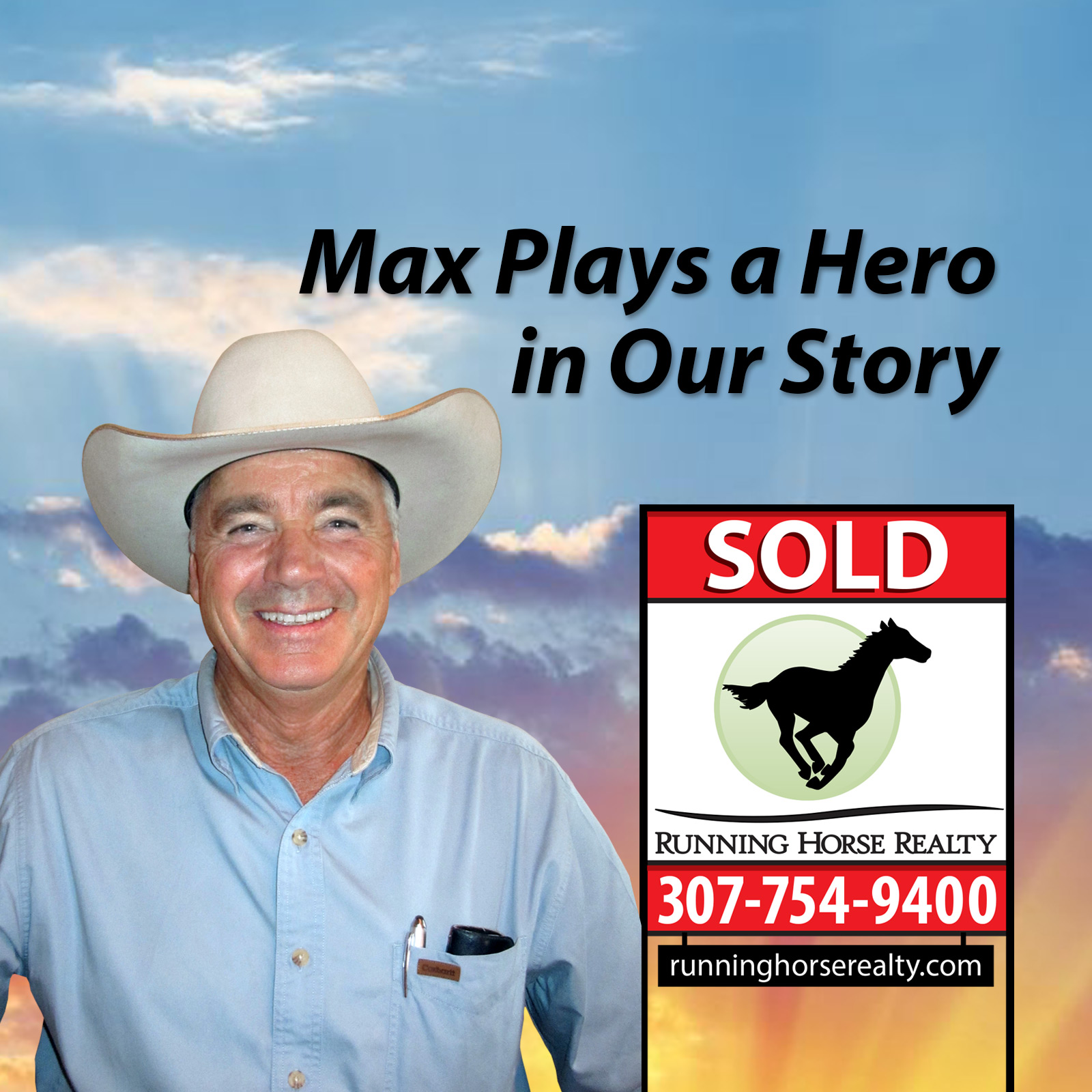 Max Plays a Hero In Our Story